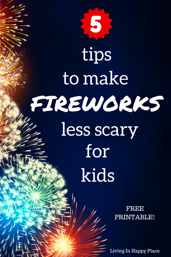 fireworks less scary, tips for taking kids to the fireworks